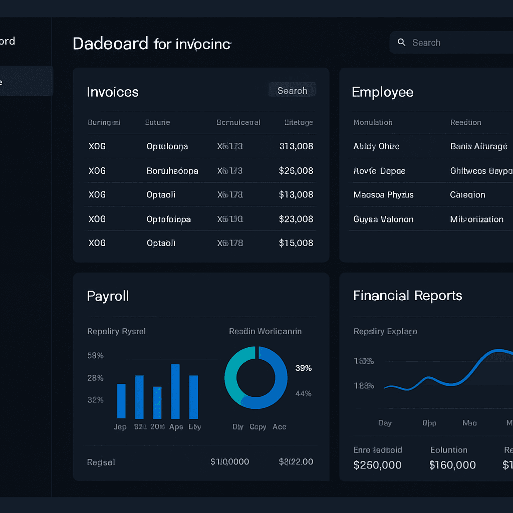 Smart Invoice & Payroll Platform